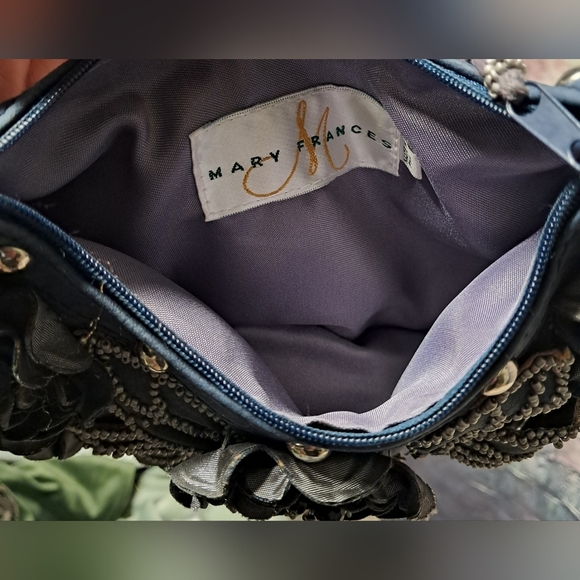 Vintage Mary Frances Floral Handbag - Picture 4 of 4